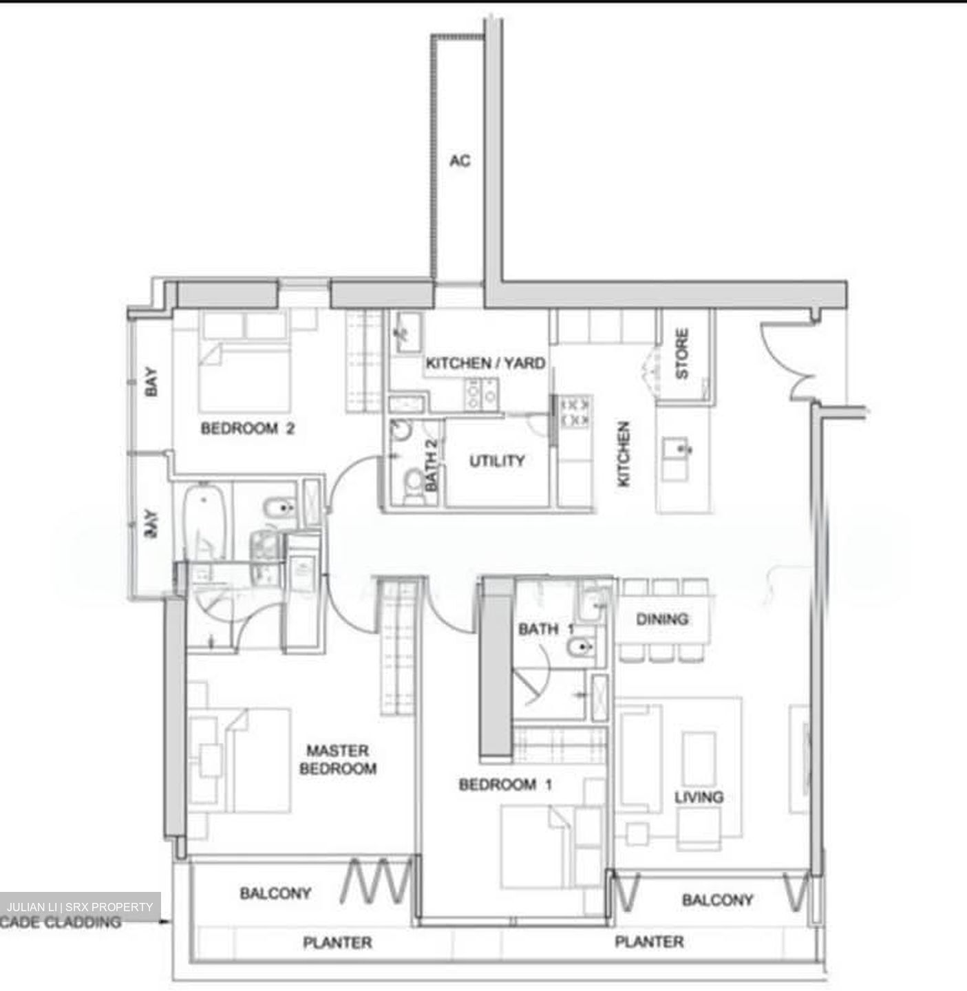 South Beach Residences (D7), Apartment #556541351